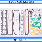 Metal il corredo della guarnizione del motore per le componenti del motore diesel di Toyota 2F 04111-61011