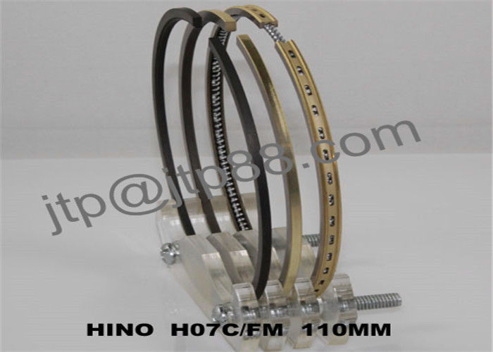 Fasce elastiche diesel H07C del camion del motore per HINO 13011-1610-20BA 13011-2070
