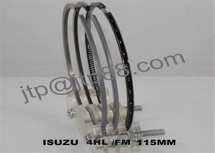Diametro 115mm 4 fasce elastiche del motore del CYL per l'OEM di ISUZU 4HL 8-97331-641-0