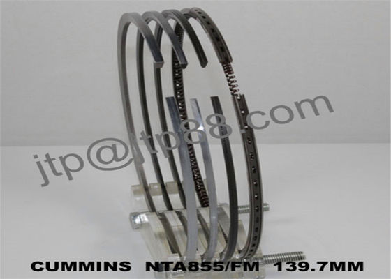 Fasce elastiche del motore della componente del motore NT855 3801755 di Cumins 139.7mm per le componenti del motore di Disel